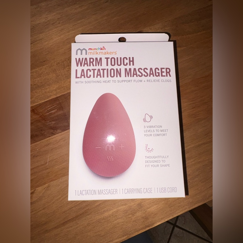 Munchkin Pink Warm Touch Lactation Massager